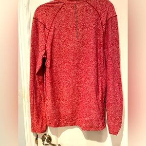 Mens 3/4 zip Lululemon sweatshirt